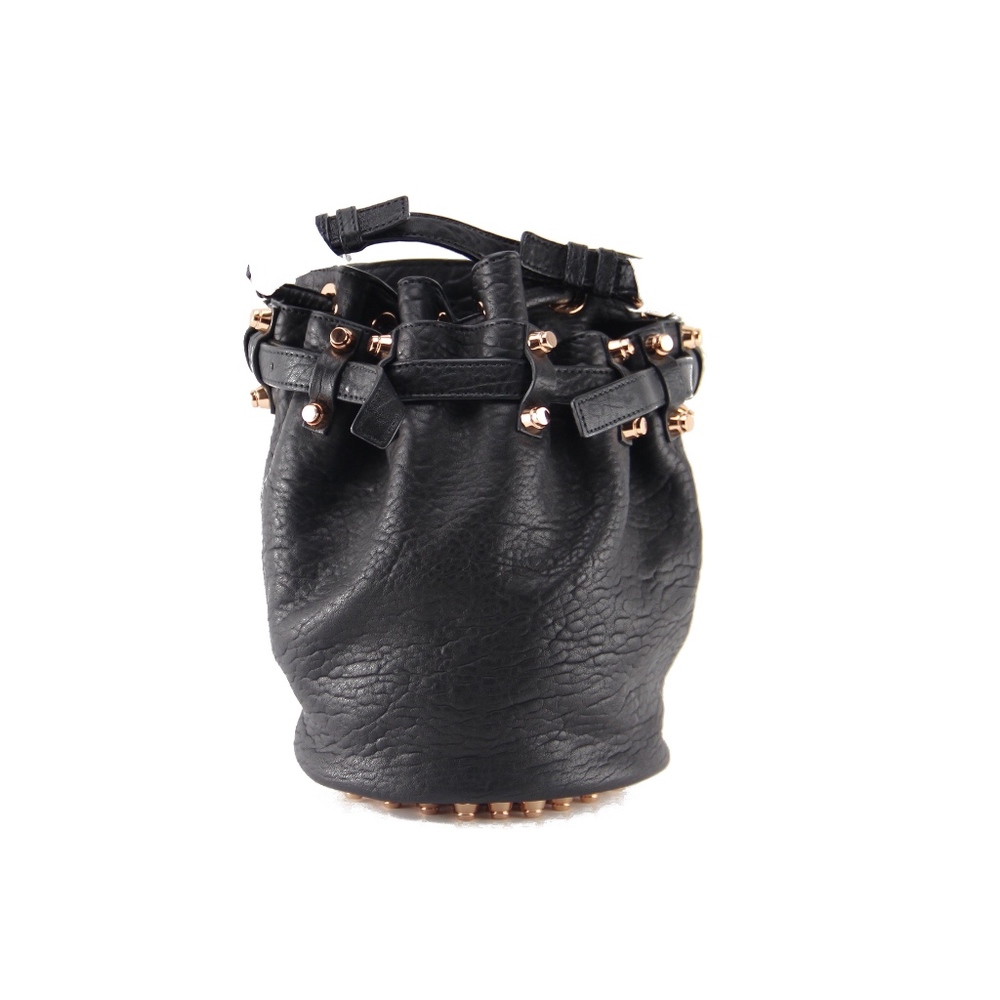 Alexander Wang Diego Small Pebbled Leather Bucket